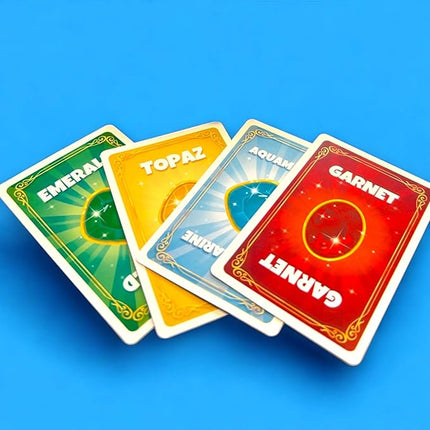 Sparkle Chase – Fast-Paced Family Card Game | Spoons and Old Maid Games | 3 Games in 1 | Fun for Kids & Adults | Matching, Strategy & Action | Great for Game Nights & Parties | 2-11 Players