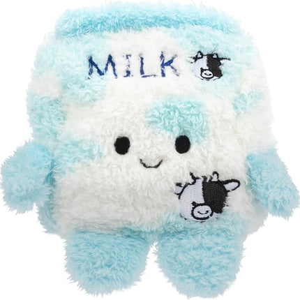 BumBumz 4.5-inch MooBumz Plush 5-Pack - Palmer Peach Milk, Charlotte Cereal Milk, Oakley Oat Milk, Maximus Milk Milk, and Sylvia Sakura Milk - from The Makers of Original Squishmallows