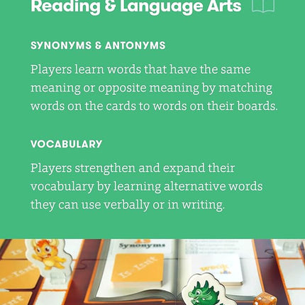 SimplyFun Is or Isn’t - Expand Vocabulary Skills by Identifying Synonyms and Antonyms - an Engaging and Educational Bingo Game for Kids - for 2 to 5 Players, Ages 6 & Up