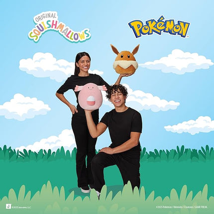 Squishmallows Original 14in Eevee Pokémon Plush - Ultrasoft Official Jazwares Plush (Large)
