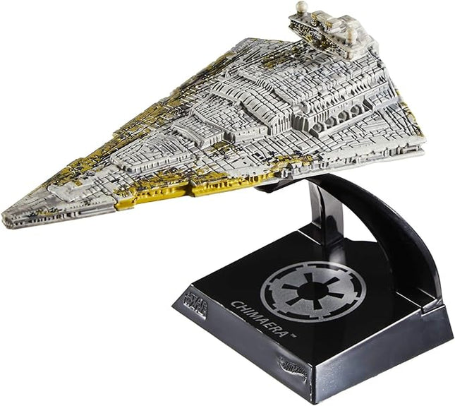 Hot Wheels Star Wars Starships Select Premium Diecast #33 Grand Admiral Thrawn's Star Destroyer Chimaera