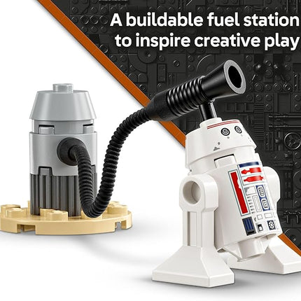 LEGO Star Wars: The Mandalorian Mando and Grogu's N-1 Starfighter Toddler Building Toy - Star Wars Baby Yoda Toy for Kids, Boys & Girls, Ages 4+ - Educational Preschool Toy Gift for Birthdays - 75410