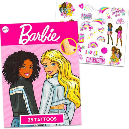 Barbie Jigsaw Puzzle Set for Kids, Girls - Bundle with 3 Barbie and Friends Puzzles Plus Stickers, Tattoos, More (24, 48, and 100 Piece Count Puzzles)