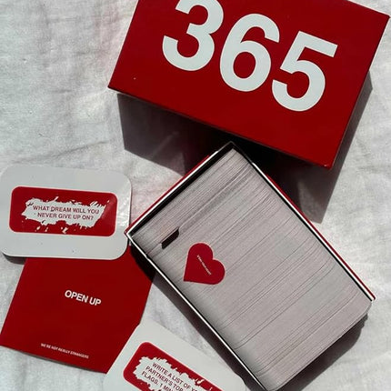WE’RE NOT Really Strangers 365 Card Game – Daily Conversation Cards for Couples – Gift for Partners, Fun & Meaningful Scratch-Off Relationship & Marriage Activities & Questions, Ages 18+, 2 Players