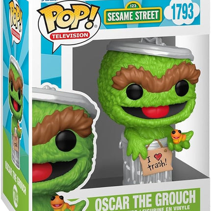 Funko Pop! TV: Sesame Street - Oscar The Grouch - Collectable Vinyl Figure - Gift Idea - Official Merchandise - Toys for Kids & Adults - TV Fans - Model Figure for Collectors and Display