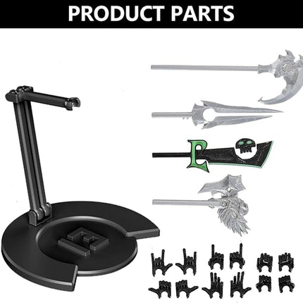 T13 Action Figure & Titan 13 Toys Green（3D Printed Action Figures Assembly Completed）（Multi-Jointed Movable）（Angel Designs Includes Various Accessories） Dummy 13 T 13 Figures Desk Decoration 5.5in