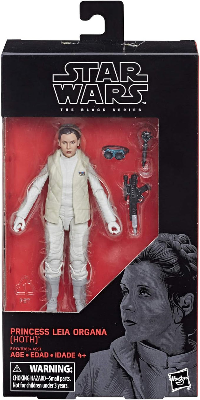 STAR WARS E1213 The Black Series 6" Princess Leia Organa (Hoth) Figure