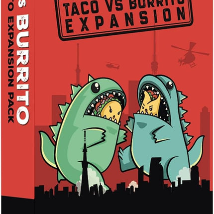 Taco vs Burrito Tokyo Expansion Pack - Fun Family Game for Kids & Adults, Ideal for Family Game Nights, Board & Card Game, Perfect Idea, Requires Core Game