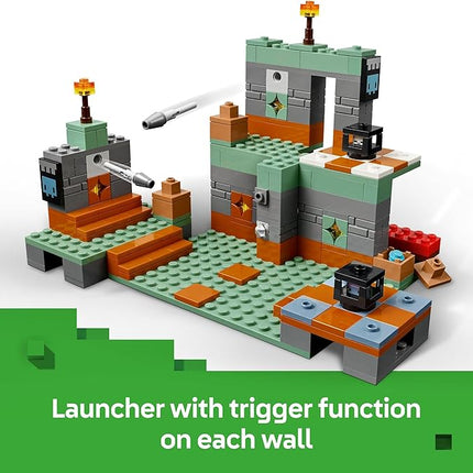 LEGO Minecraft The Trial Chamber Building Toy - Gamer Playset for Kids, Girls and Boys, Ages 8+ - Includes Shadow Hoodie Minifigure for Pretend Play - Gift Idea for Birthday - 21271