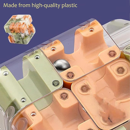 Large Labyrinth 3D Puzzles Maze Cube - Engaging Brain Teaser Toy, catalogto 3D Magic Cube Maze Ball Puzzles, Cultivate Logical Thinking for Adults Teens (2 pcs)