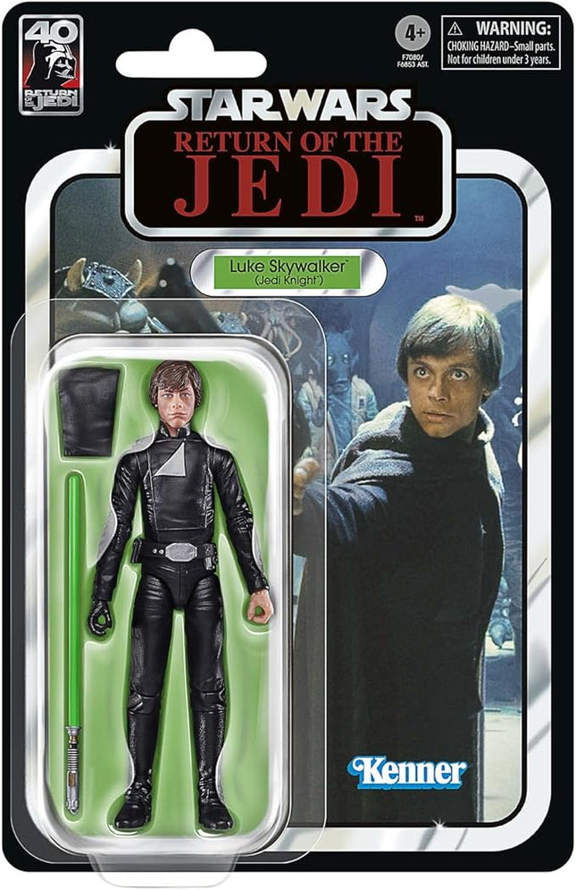 STAR WARS The Black Series Luke Skywalker (Jedi Knight), Return of The Jedi 40th Anniversary 6-Inch Collectible Action Figures