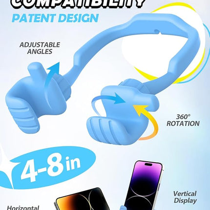 Stocking Stuffers for Teen Boys Girls Kids Christmas: Thumbs Up Lazy Phone Stand Holder Gift for Men Women Adults Funny Gadgets Teenage Dad Father Mom Husband Wife Who Have Everything Cute Things