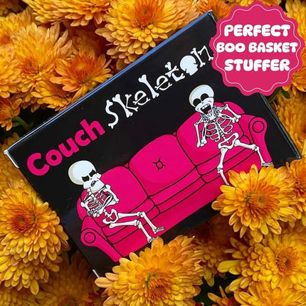 Couch Skeletons Card Game - Quick and Easy 2 Player Game by The Dusty Top Hat