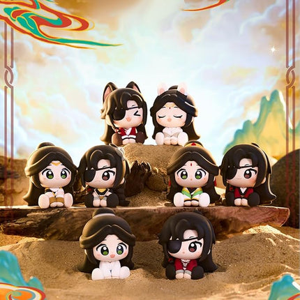 Heaven Official Blessing Hua Cheng Xie Lian Chibi Figure 2025 Blind Box Anime Gift (Single (Randomized))
