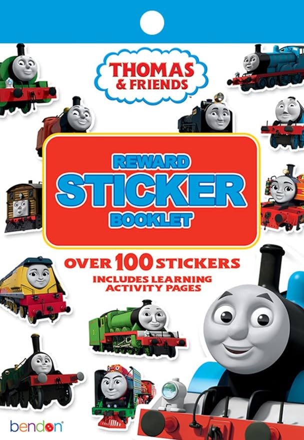 Thomas and Friends Reward Sticker Pad | Thomas & Friends Activity Sticker Book | Learning & Craft Stickers Activity Book | 4"x 6" | Over 100+ Stickers