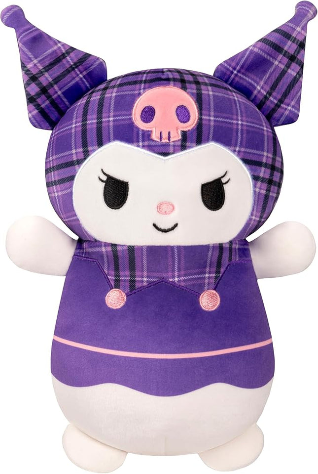 Squishmallows Original Sanrio 10in Plaid Kuromi HugMees – Ultrasoft Official Jazwares Plush (Medium-Sized)