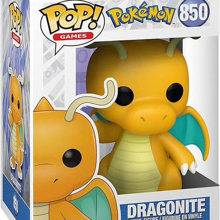 Funko Pop Games: Pokemon S8 - Dragonite - Collectable Vinyl Figure - Gift Idea - Official Merchandise - Toys for Kids & Adults - Video Games Fans - Model Figure for Collectors and Display