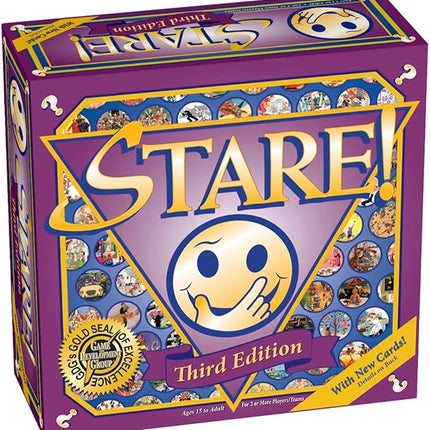 Stare - Fun Game of Visual Recall Where Quirky Image Cards Challenge Players' Minds – Classic for Adult & Family Game Night