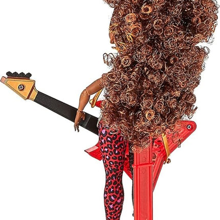 L.O.L. Surprise! OMG Remix Rock Ferocious Fashion Doll with 15 Surprises Including Bass Guitar, Outfit, Shoes, Stand, Lyric Magazine, & Record Player Playset, Kids Gift, Toys Girls Boys Ages 4 5 6 7+
