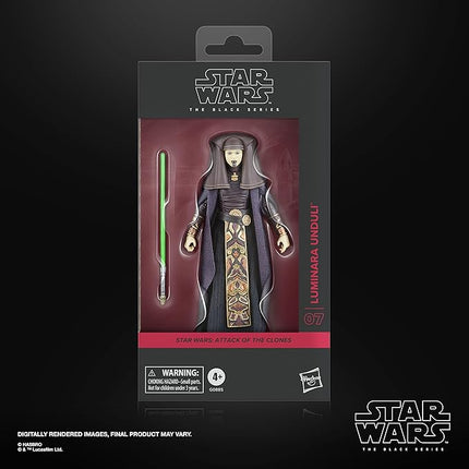 STAR WARS The Black Series Luminara Unduli, Attack of The Clones Premium Collectible 6 Inch Action Figure