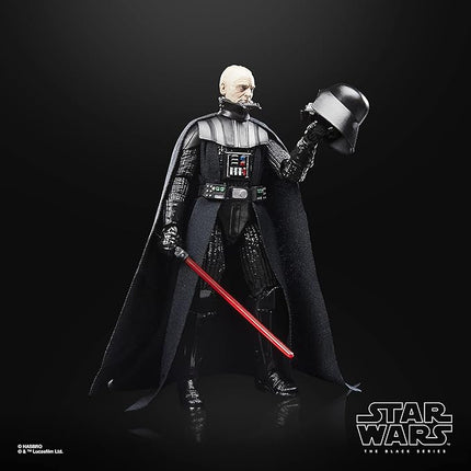 STAR WARS The Black Series Darth Vader, Return of The Jedi 40th Anniversary 6-Inch Collectible Action Figures, Ages 4 and Up
