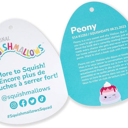 Squishmallows Original 14-Inch Peony Unicorn Pancakes with Whipped Cream - Official Jazwares Large Plush