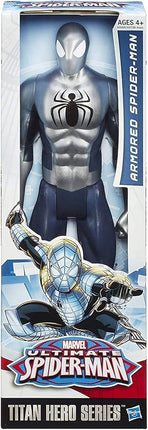 Marvel Ultimate Spider-Man Titan Hero Series Armored Spider-Man Figure - 12 Inch