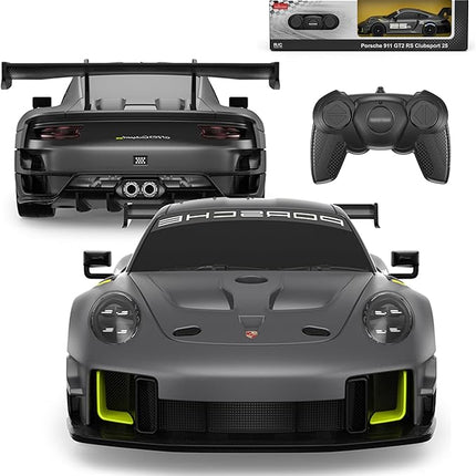 BEZGAR Porsche Remote Control Car - Officially Licensed Porsche 911 GT2 RS Toy Car 1:24 Porsche RC Car Model Vehicle Gift for Boys,Girls,Teens and Adults