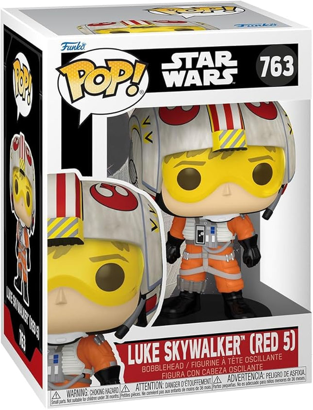 Funko Pop Star Wars: Luke Skywalker Red 5 - Collectable Vinyl Figure - Gift Idea - Official Merchandise - Toys for Kids & Adults - Sci-Fi Fans - Model Figure for Collectors and Display