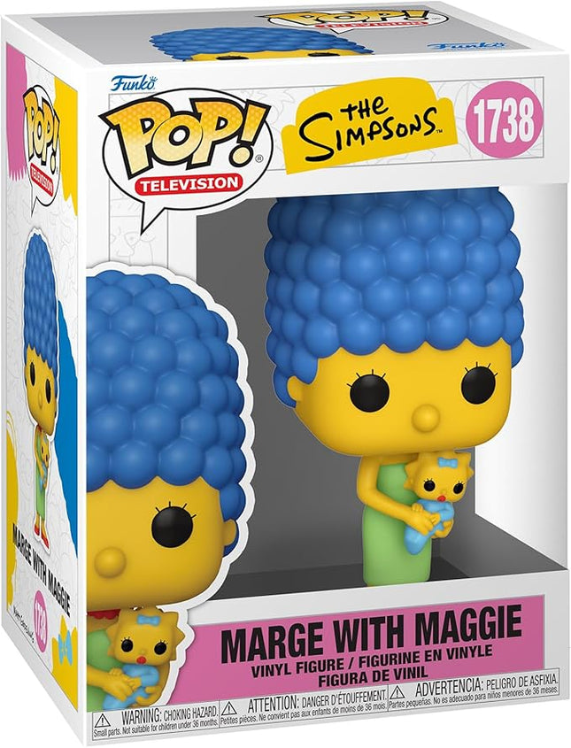 Funko Pop! TV: The Simpsons - Marge with Maggie - Collectable Vinyl Figure - Gift Idea - Official Merchandise - Toys for Kids & Adults - TV Fans - Model Figure for Collectors and Display