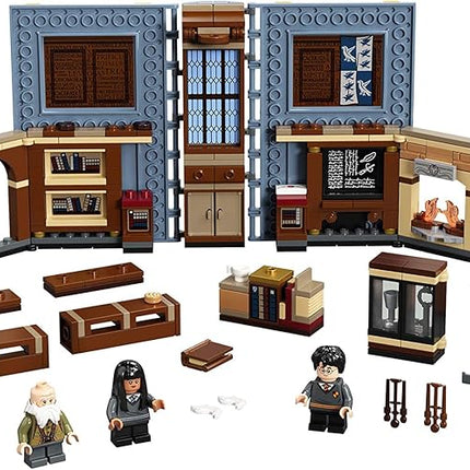 LEGO Harry Potter Hogwarts Moment: Charms Class 76385 Professor Flitwick’s Class in a Brick-Built Book Playset, New 2021 (255 Pieces)