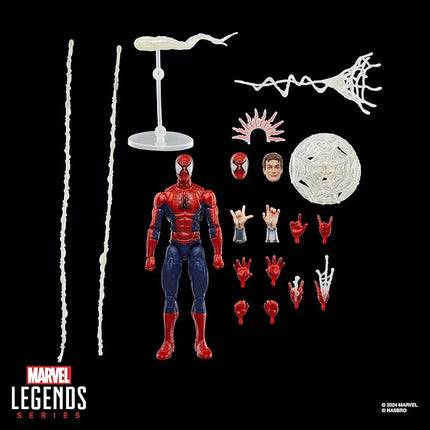 Marvel Legends Maximum Series Spider-Man, Deluxe Spider-Man Comics Collectible 6-Inch Action Figure; Amazing Articulation; Spectacular Accessories