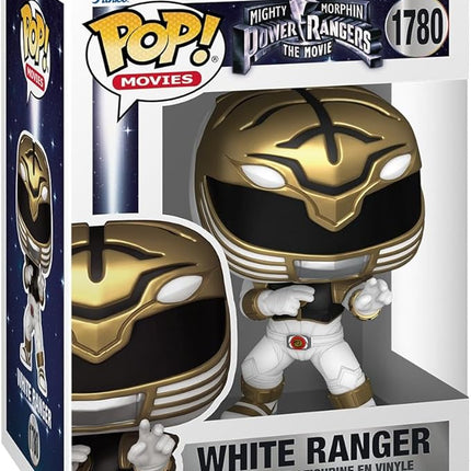 Funko Pop! Movies: Mighty Morphin Power Rangers: The Movie - White Ranger - Power Rangers Movie - Collectable Vinyl Figure - Gift Idea - Official Merchandise - Toys for Kids & Adults - Movies Fans