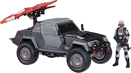 G.I. Joe Classified Series #120, Cobra Night Attack 4-WD Stinger & Driver, Collectible 6 Inch Action Figure & Vehicle with 8 Accessories