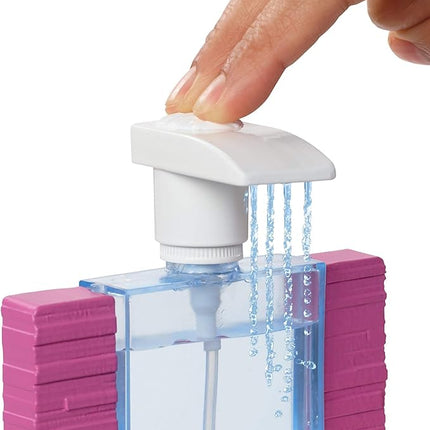 Barbie Doll & Furniture Set, Bathroom with Working Shower