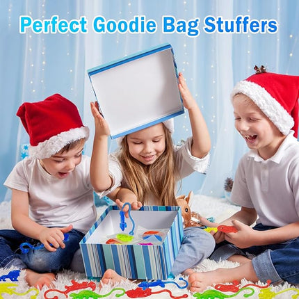 Sticky Hands Bulk 36PCS Animal Dinosaur Party Favors for Kids Stretchy Sticky Hand Fidget Toys Goodie Bag Stuffers Treasure Box Toys for Classroom Prizes Birthday Party Supplies Easter Egg Fillers