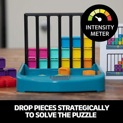 Educational Insights Kanoodle Gravity - 3D Brain Teaser Puzzles, Single Player Brain Game, Fun Travel Games for Kids, Challenging Logic Puzzle Games and Gifts for Kids, Teens & Adults Ages 7+