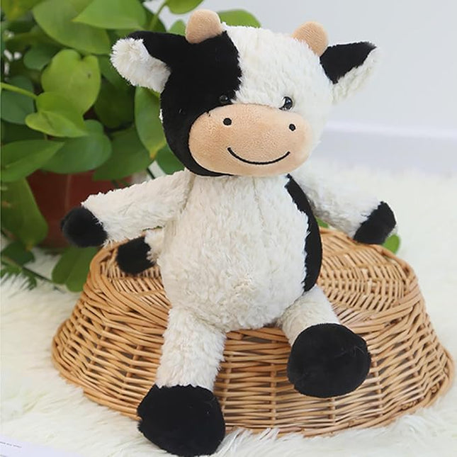 11.8 inches Cow Stuffed Animal Soft Plush Cute Cow Doll for Boys Girls