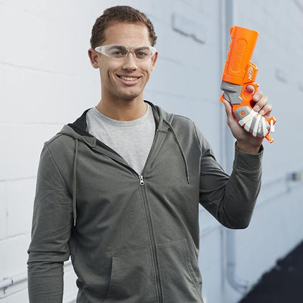 Nerf Fortnite Flare Dart Blaster, Break-Open Dart Loading, Includes 3 Nerf Mega Darts That Whistle Through The Air, Pull-Down Priming Handle