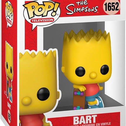 Funko POP TV: Simpsons - Bart Simpson - The Simpsons - Collectable Vinyl Figure - Gift Idea - Official Merchandise - for Kids & Adults - TV Fans - Model Figure for Collectors and Display
