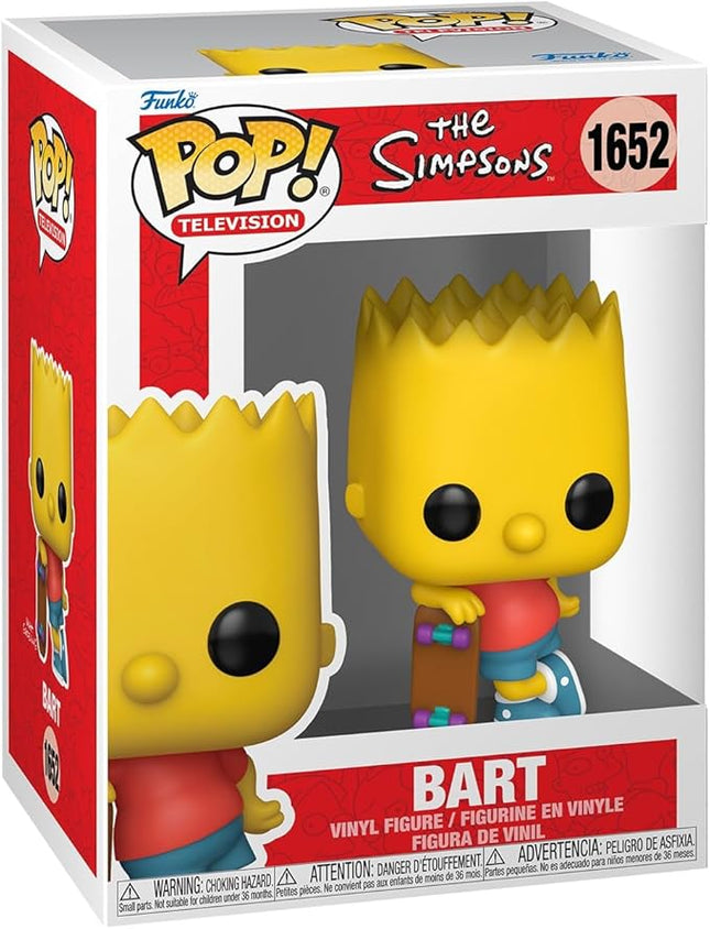 Funko POP TV: Simpsons - Bart Simpson - The Simpsons - Collectable Vinyl Figure - Gift Idea - Official Merchandise - for Kids & Adults - TV Fans - Model Figure for Collectors and Display
