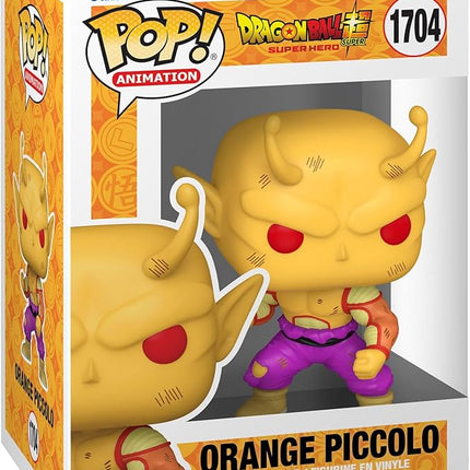 Funko Pop Animation: Dragon Ball Super: Super Hero - Orange Piccolo - Collectable Vinyl Figure - Gift Idea - Official Merchandise - Toys for Kids & Adults - Anime Fans - Model Figure for Collectors