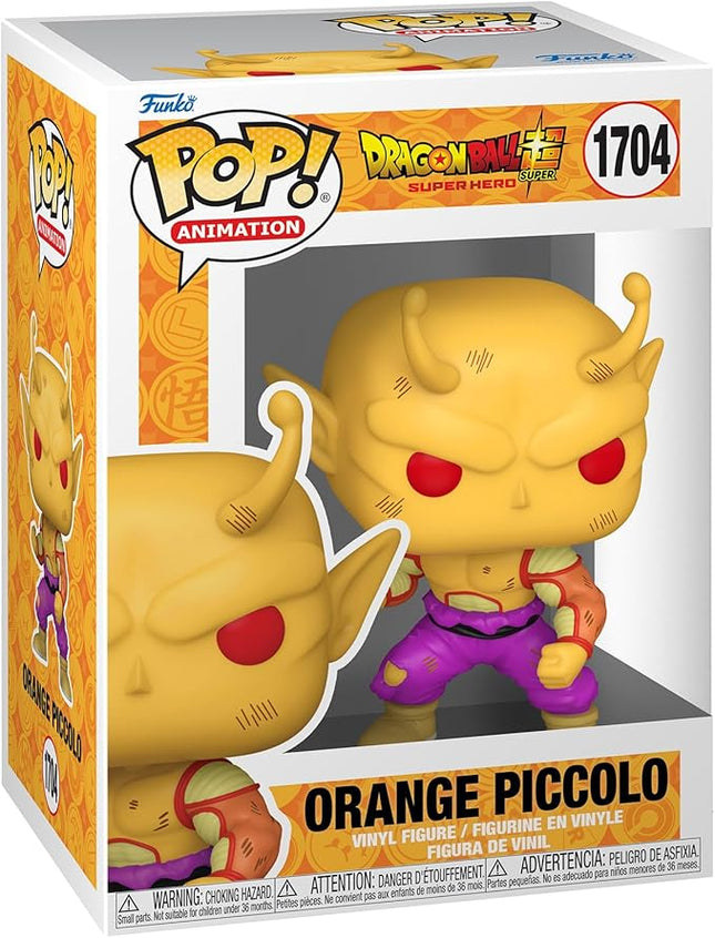 Funko Pop Animation: Dragon Ball Super: Super Hero - Orange Piccolo - Collectable Vinyl Figure - Gift Idea - Official Merchandise - Toys for Kids & Adults - Anime Fans - Model Figure for Collectors