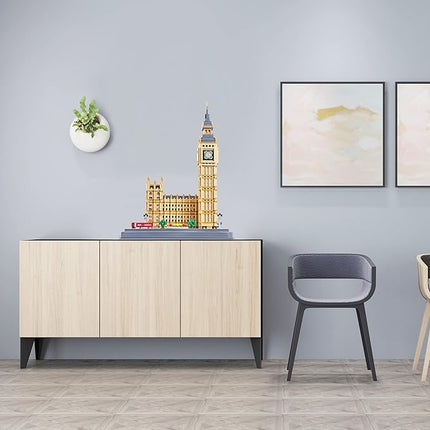 New Architecture Big Ben Building Set - 6473pcs+ Micro Mini Blocks - Enjoyable & Affordable - Detailed Model Ages 14+