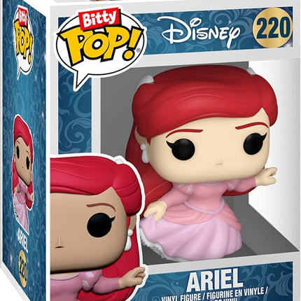 Funko Bitty Pop Disney Princesses - Rapunzel, Merida, Moana and A Surprise Mystery Mini Figure - 0.9 Inch (2.2 Cm) Collectable - Stackable Display Shelf Included - Cake Topper - Gift Idea