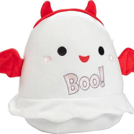 Squishmallows Original 10-Inch Melfy The Halloween Ghost - Official Jazwares Holiday Plush - Collectible Soft & Squishy Pillow Stuffed Animal Toy - 2025 Amazon Exclusive for Kids, Girls & Boys