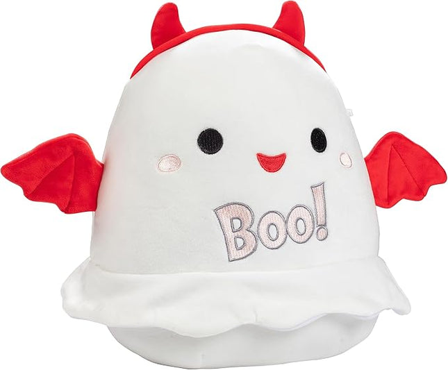 Squishmallows Original 10-Inch Melfy The Halloween Ghost - Official Jazwares Holiday Plush - Collectible Soft & Squishy Pillow Stuffed Animal Toy - 2025 Amazon Exclusive for Kids, Girls & Boys