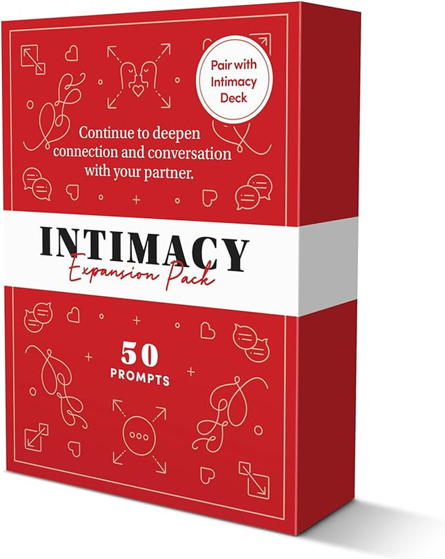 BestSelf Intimacy Deck Expansion Pack, 50 Conversation Starters for Couples, Meaningful Chats. Relationship Building Game