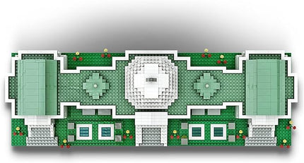 SEMKY Micro Mini Blocks United States Capitol Famous Landmark Model Set,(2888Pieces) -Building and Architecture Toys Gifts for Kid and Adult