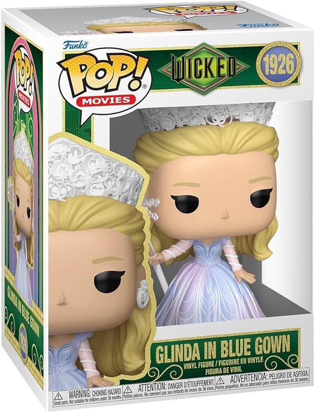 Funko Pop! Movies: Wicked Pt. 2 - Glinda in Blue Gown - Collectable Vinyl Figure - Gift Idea - Official Merchandise - Toys for Kids & Adults - Movies Fans - Model Figure for Collectors and Display